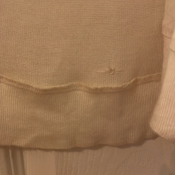 Sheer White Cardigan XS - Picture 6 of 6